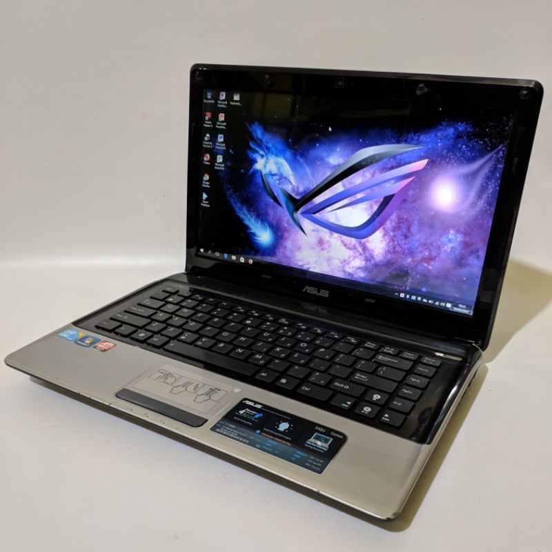 laptop editing/design/gaming asus k42 - core i7 8core - ram 8gb ssd 512gb vga Radeon