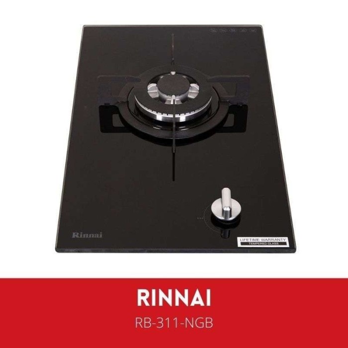 RINNAI RB311NGB Kompor Tanam Gas 1 Tungku