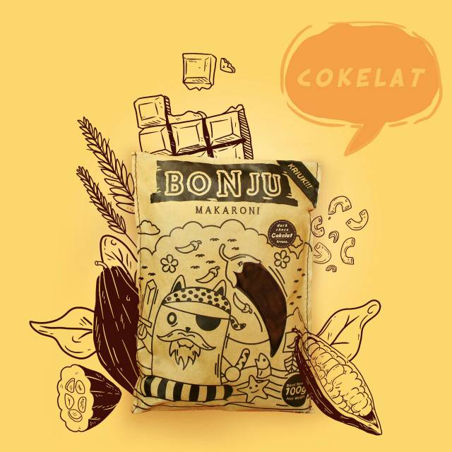 

Makaroni Bonju Coklat