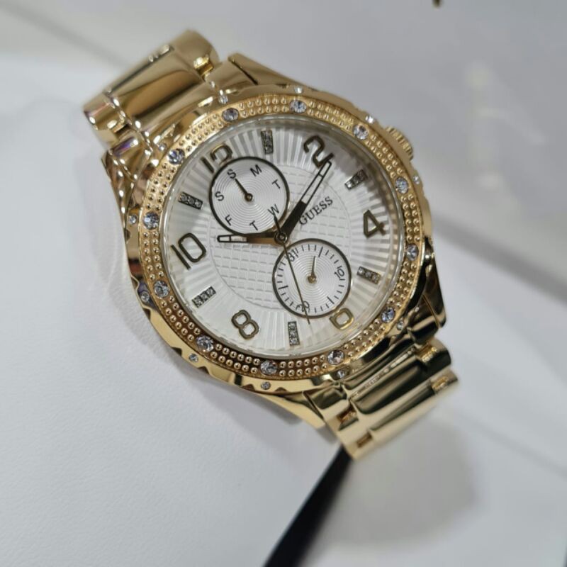 JAM TANGAN PRIA GUESS BATRE STAINLESS KUALITAS ORIGINAL