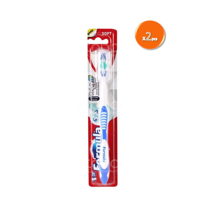 Formula Sikat Gigi Triple Action x 2