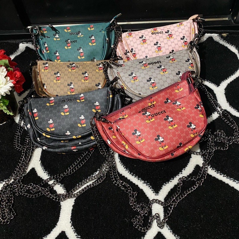 Tas gucci mickey mouse 2174 bag in bag
