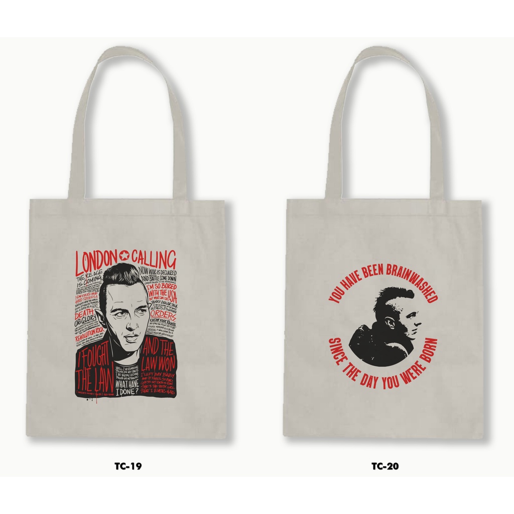 TOTE BAG BLACU - THE CLASH 01