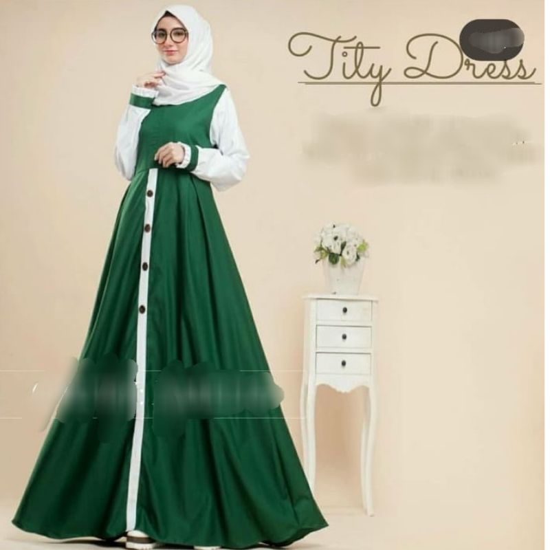 Tity dress fashion muslim wanita