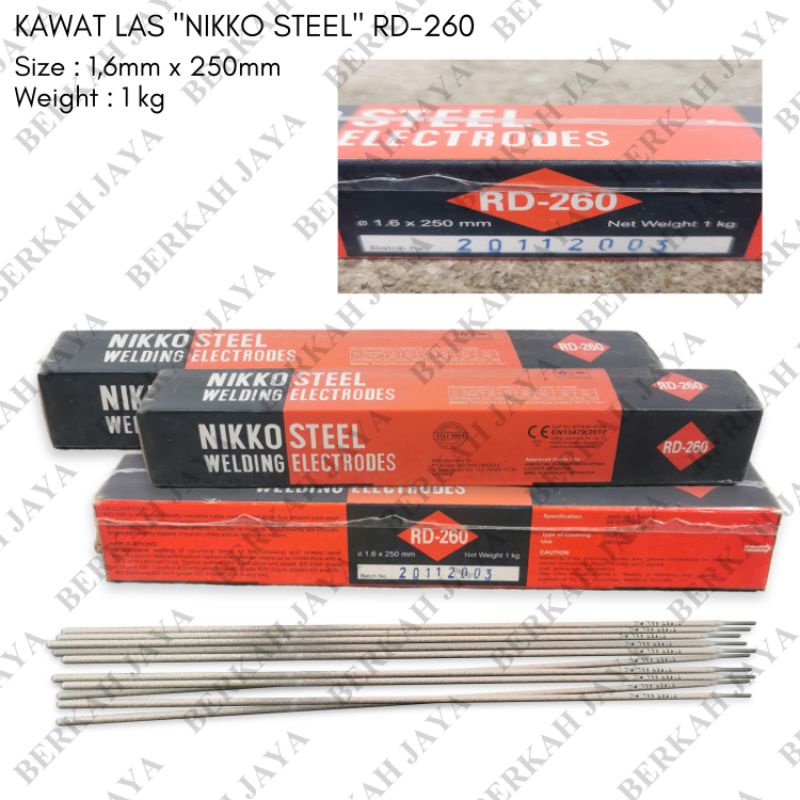 Jual Kawat Las Nikko Steel Rd Mm Rd X Mm Kg