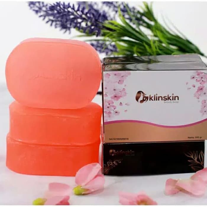 KlinSkin Sabun Pemutih 100% Original - Sabun Pemutih Wajah &amp; Badan 100gr