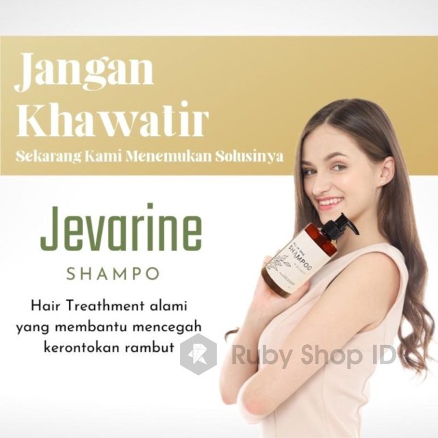 Shampoo Shampo Sampo JEVARINE Efektif All In One Hair Treatment Penumbuh Penyubur Rambut Botak Cepat Anti Ketombe dan Rontok Parah Atasi Kebotakan Bercabang Menghitamkan Memperkuat Akar Rambut Murah Ampuh BPOM 100% Original Best Seller