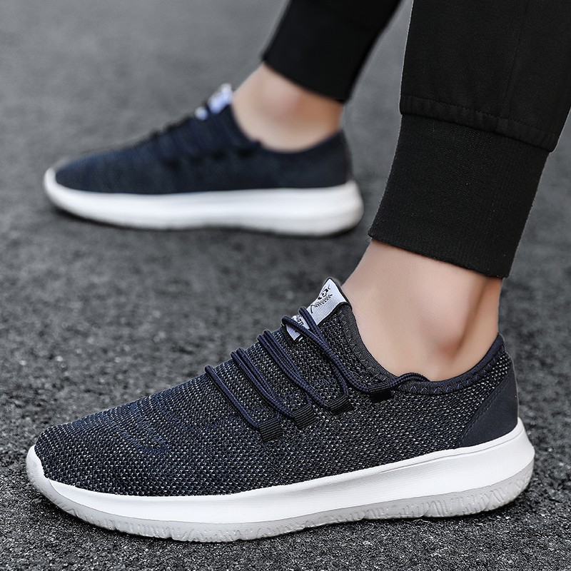 【S7 Sport】 sepatu santai musim panas sepatu olahraga pria yeezy murah original promo bernapas lari