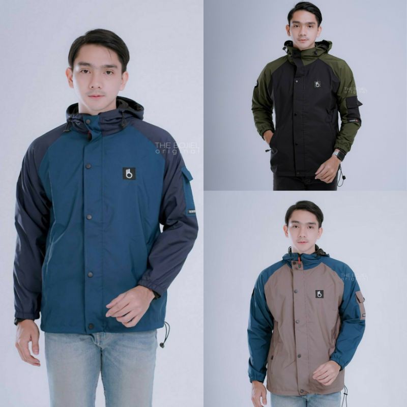 Jaket pria IKC 002 distro cbr Bandung  hoodie  dua sisi 