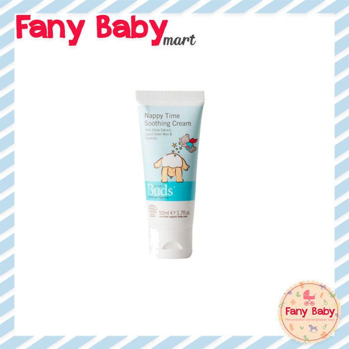 BUDS NAPPY TIME SOOTHING CREAM 50ML