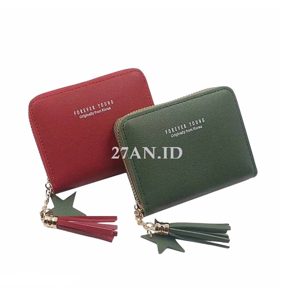 ( 27AN.ID ) DOMPET WANITA D03 DOVE  MINI GRACE KOREAN FASHION TRENDY FASHION WALLET C6-#4 ARMY