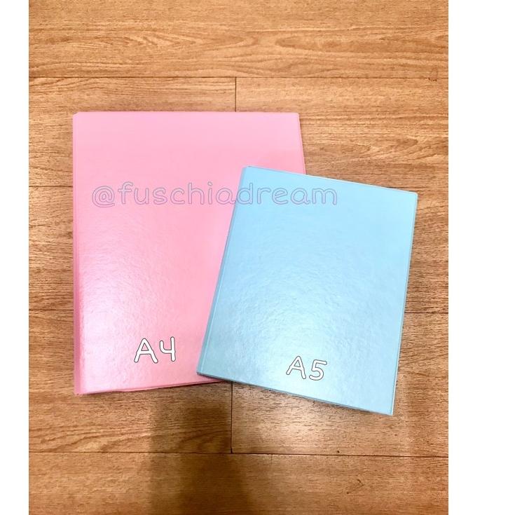 

ivg Binder & Sleeve Ukuran A4 3 Ring untuk Photocard Polaroid Postcard KPOP ♣ 60