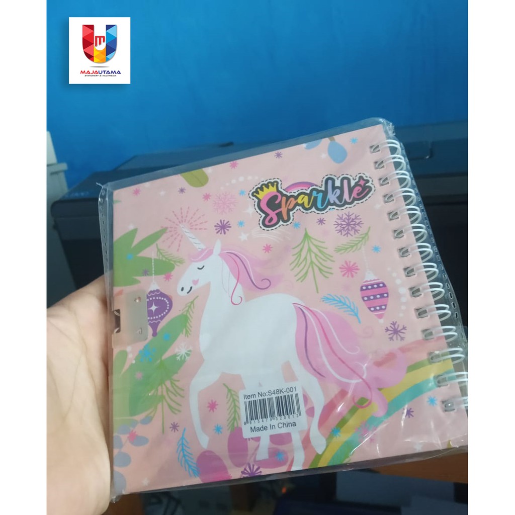 

Note Book Sparkle Jilid Buku Spiral