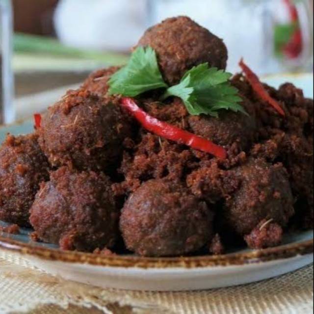 

Rendang Daging Lumek/ Rendang Bola Sapi 1kg