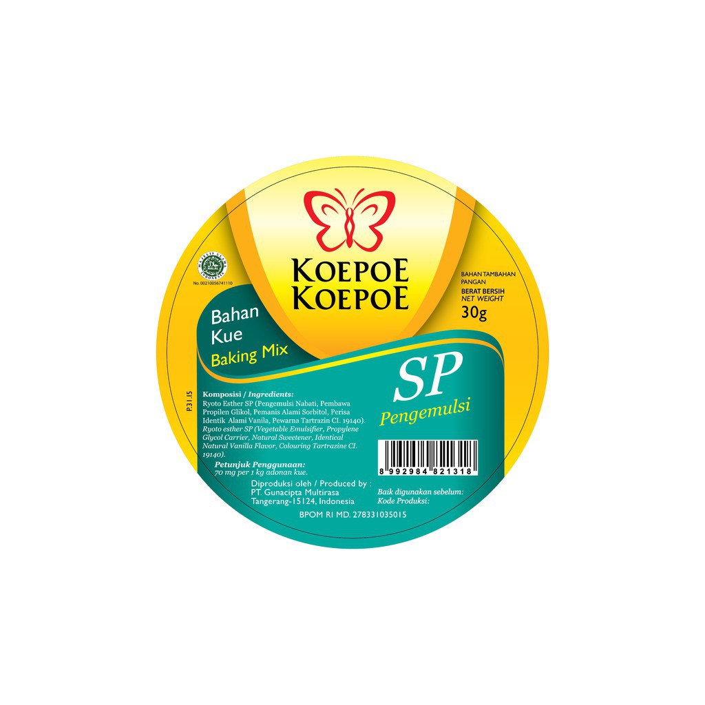 

SP koepoe koepoe kecil 30gr