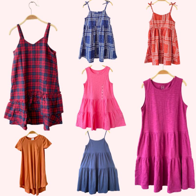 DRESS ANAK KOREA / DRESS ANAK PEREMPUAN / TUNIK ANAK PEREMPUAN /  DRESS ANAK CEWE / DRESS ANAK LUCU
