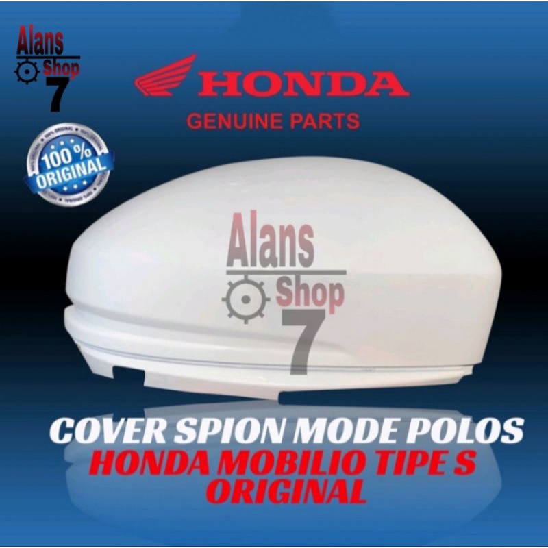 cover spion Mobilio tipe S putih polos tanpa sein kanan atau kiri