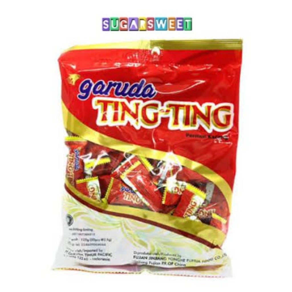 

Garuda Ting-Ting / Permen Enting-Enting Kacang 125gr