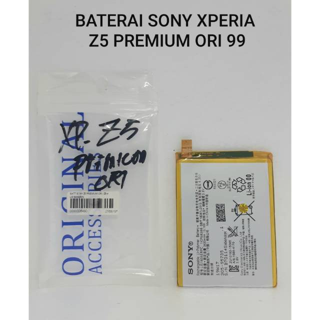 BATERAI SONY Z5 PREMIUM ORI/ Z5+ / LIS1605ERPC