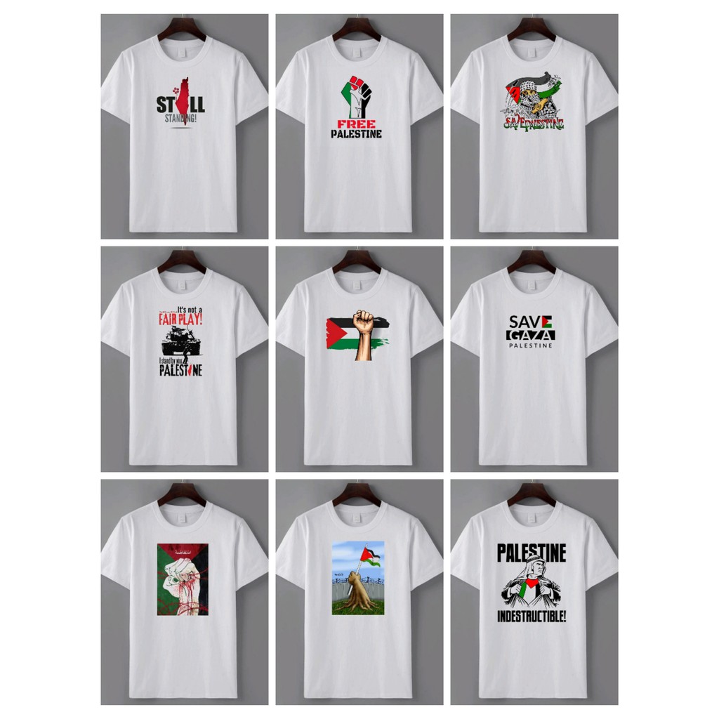 Kaos Palestina Pria Distro Murah Original Terbaru Wanita Big Size Xxl Baju Palestine Anak Cewe Cowo