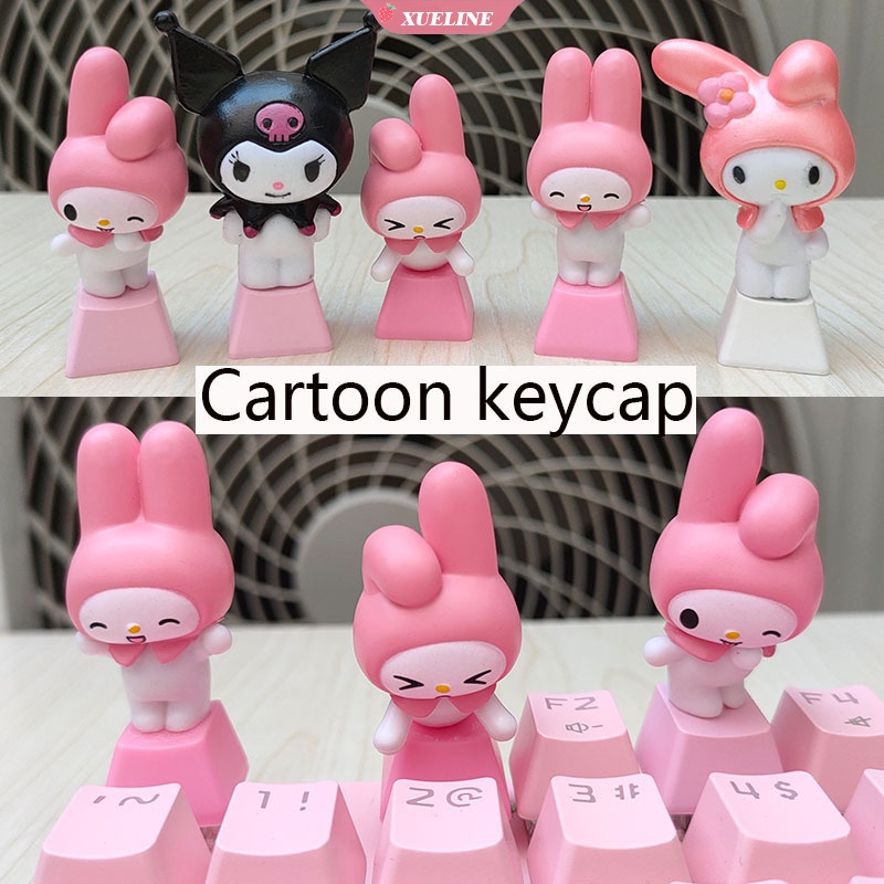 Keycap Tombol keyboard Mekanikal Pbt stereo Motif Kartun My Melody R4 ESC