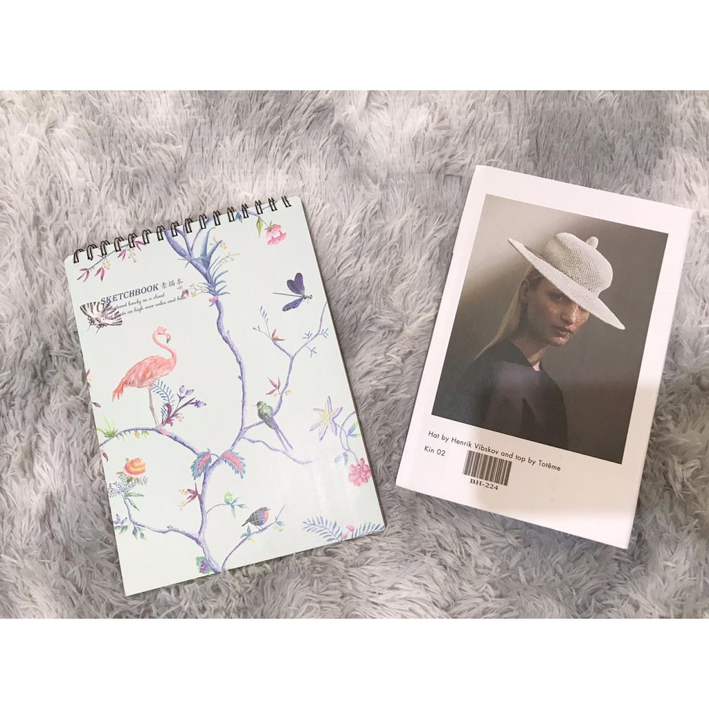 Sketchbook / BUKU GAMBAR / BUKU SKETSA / BUKU MELUKIS-Flamingo