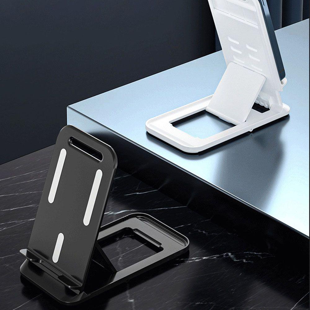 Rebuy Ponsel Holder Universal Ultra-Tipis Portable Desktop Support Aksesoris Adjustable Tablet Holder