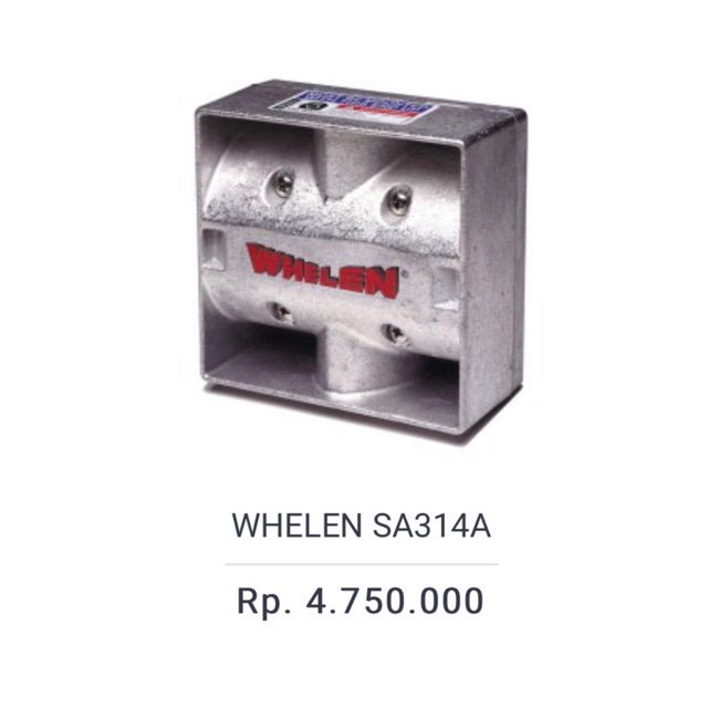 Whelen SA 314