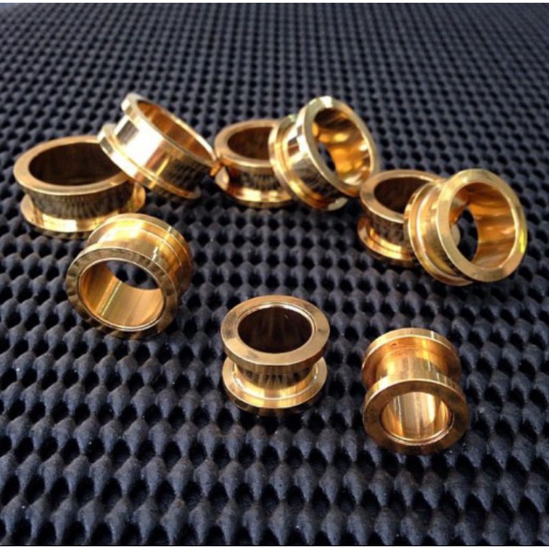 pirsing gold titanium / 4mm - 24mm