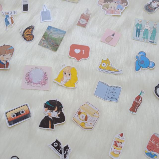 

[RANDOM] 30pcs Stickers untuk journal/scrapbook