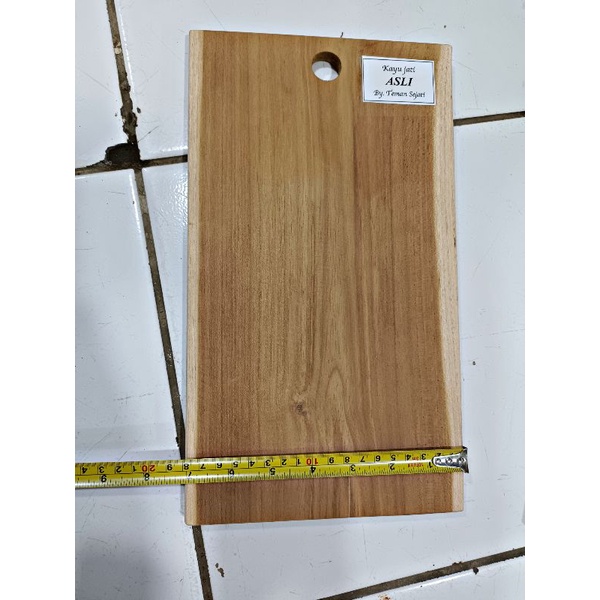 Talenan Kayu Asli Kayu Jati / Talenan Papan Hayu Asli / Talenan Sayur dna Daging asli Kayu Jati Original