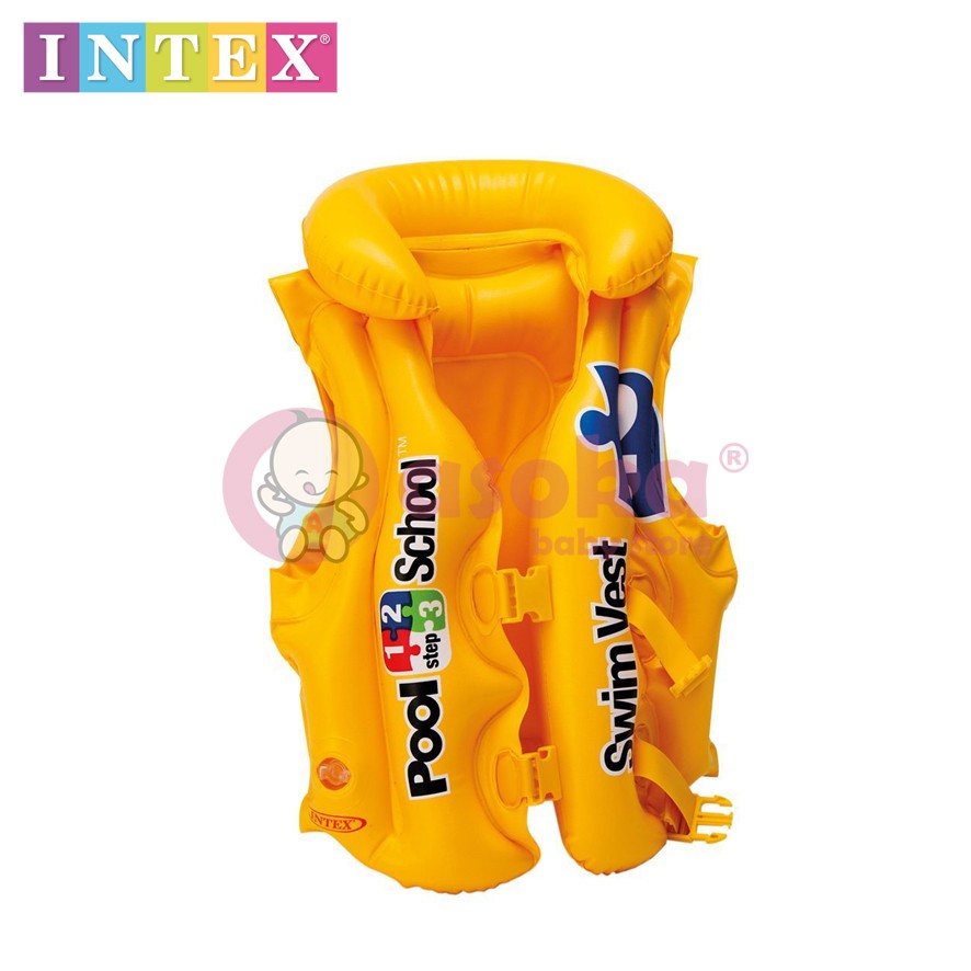 Intex Pelampung Deluxe Swim Vest Pool School 58660 ASOKA