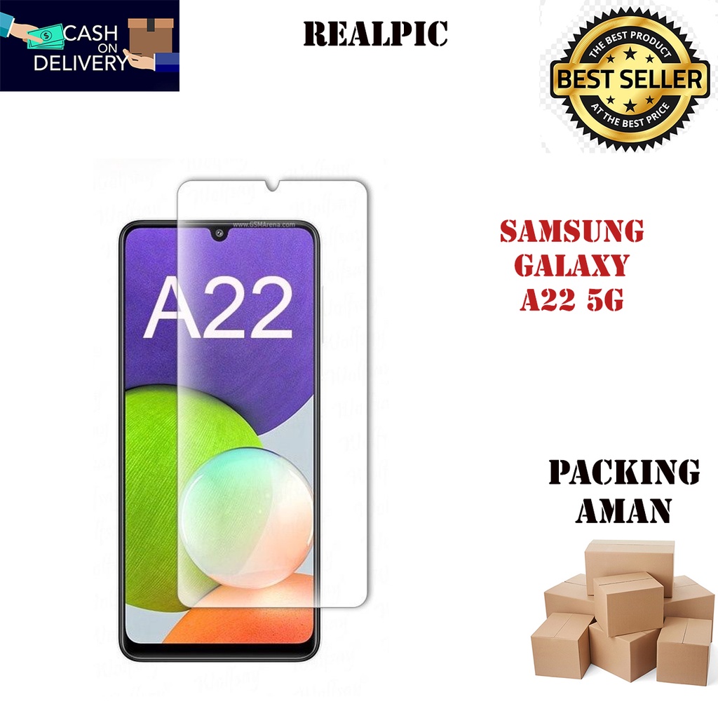 Tempered Glass Samsung Galaxy A22 5G Screen Protector Anti Gores