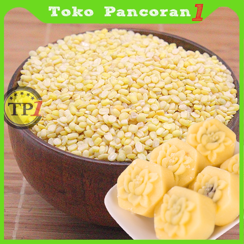 Kacang Hijau Kupas Organik Kacang Ijo Kupas Organik Mung Beans 200g