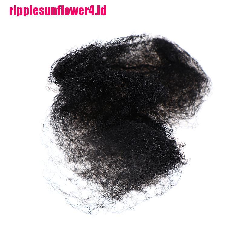 100pcs Karet Rambut Elastis Warna Hitam