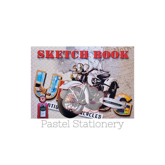 

Buku Gambar Sketsa Sketchbook A5 Kiky - Buku Sketch Book A5 Kiky