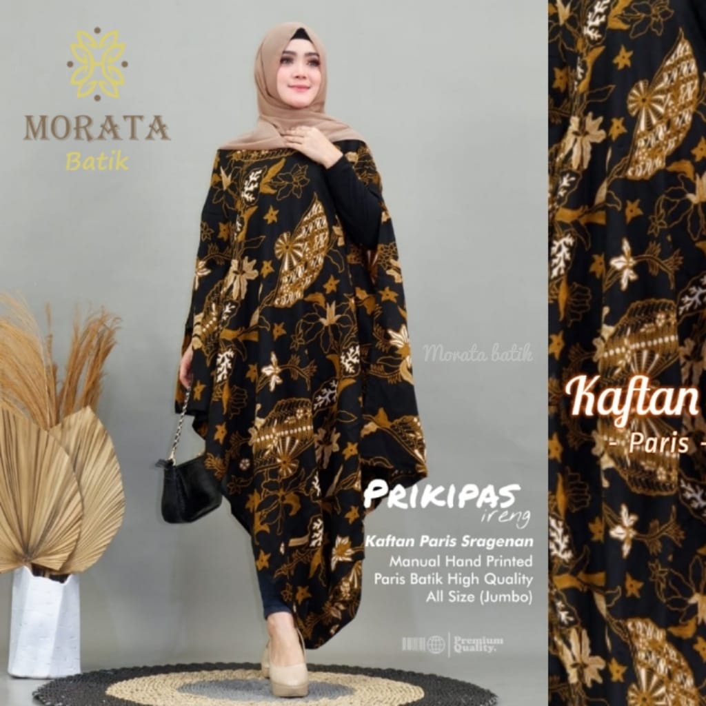 prikipas kaftan abaya pakaian baju gamis dress syari gaun longdress dres maxy maxi jumbo batik allsi