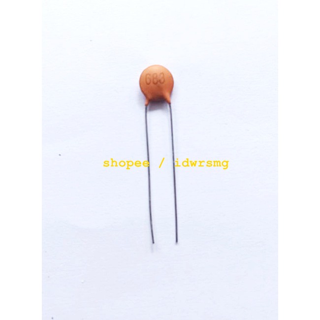 Kapasitor 683 68nf Capasitor Keramik 68 nf 68000pf 68000 pf 63v 63volt pitch 5.28mm