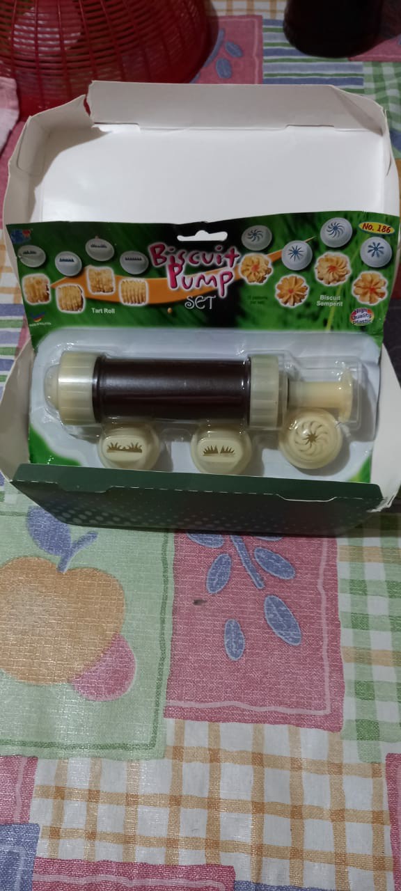 Cetakan Acuan Kue Semprit Kue Kering 8 Motif Impor Malaysia No 186