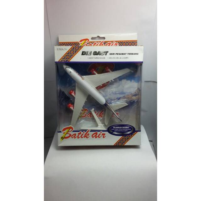 Pesawat Batik Air (Die Cast)