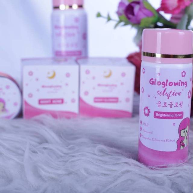 GLOGLOWING SKINCARE Paket Whitening ( hasilnya mantul 😍)
