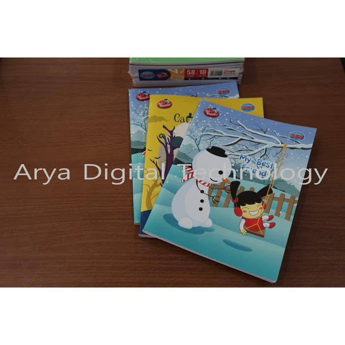

Buku Tulis 58 Lembar Merk Sinar Dunia