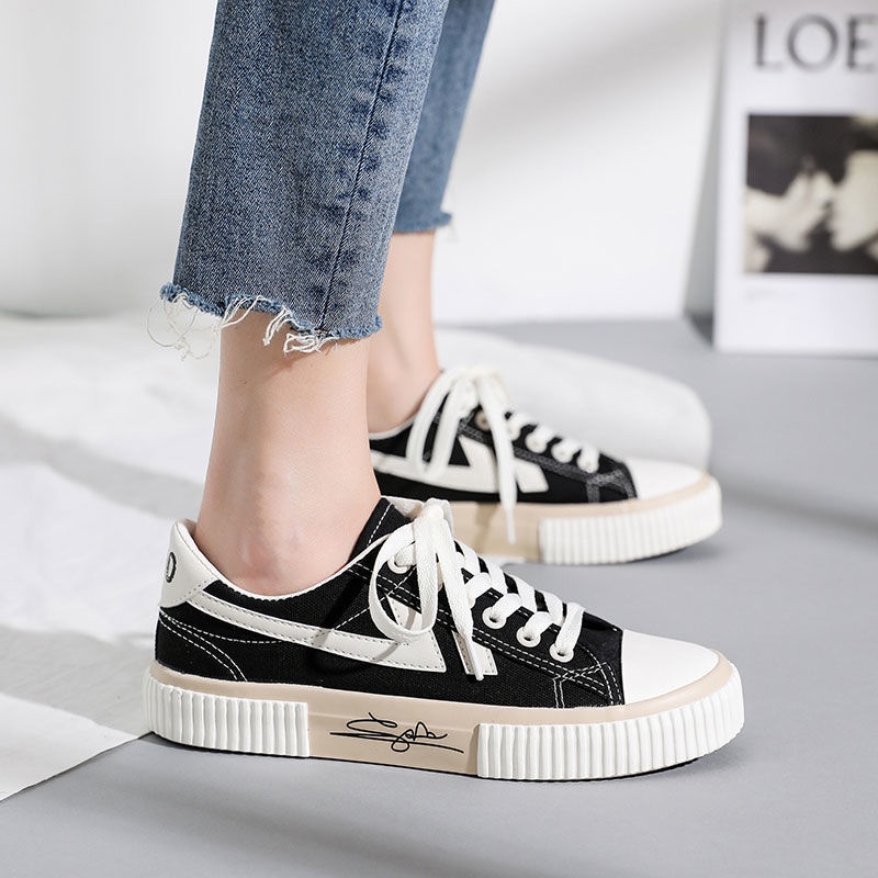 M Footwear Min Jee - Sepatu Sneakers Canvas Wanita Import