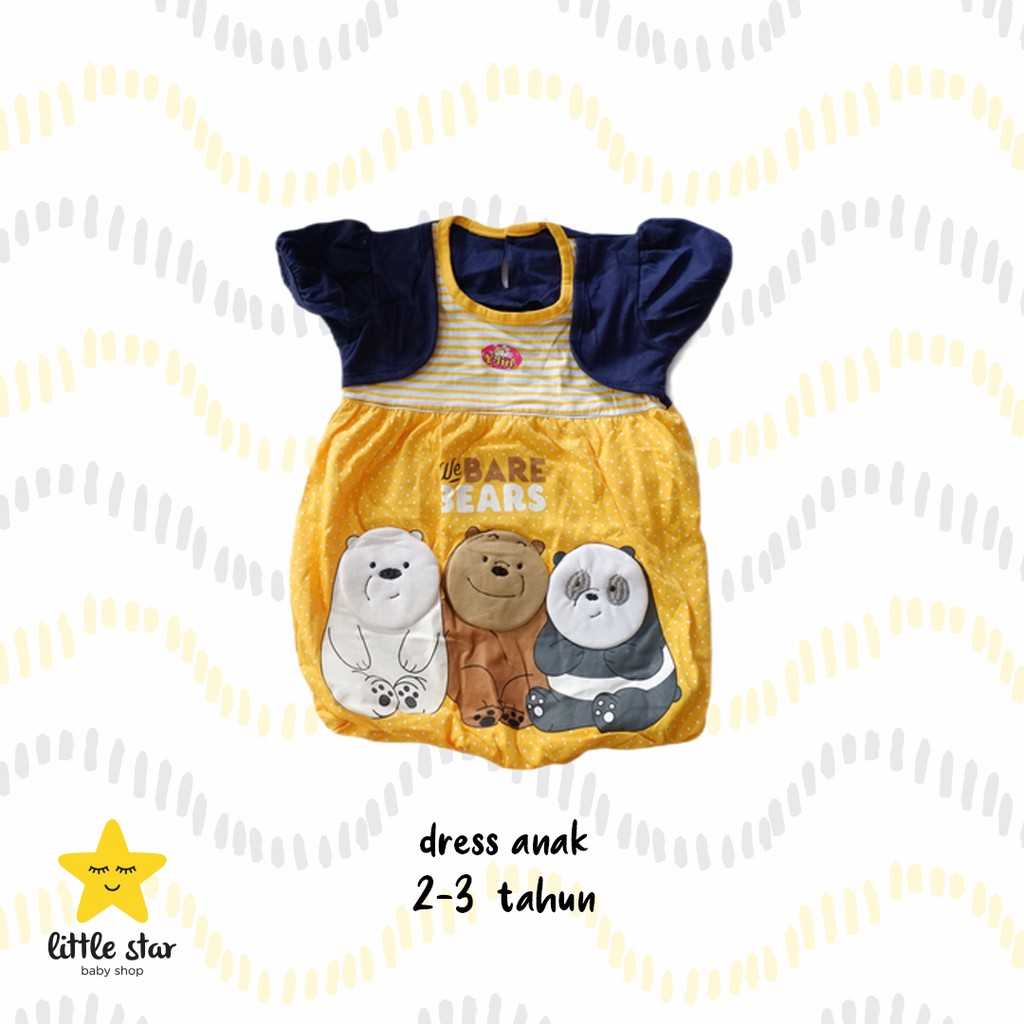 Y Lin Dress Anak Cewek | Setelan Anak Perempuan | Baju Anak Bayi Girl