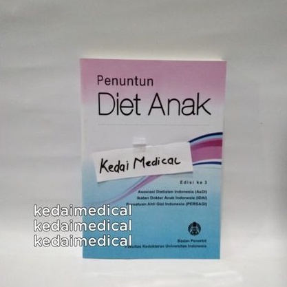 BUKU PENUNTUN DIET ANAK FKUI TERMURAH BARU