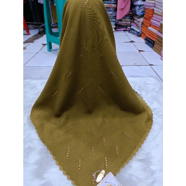 hijab bungatta kerudung Swarovski batang