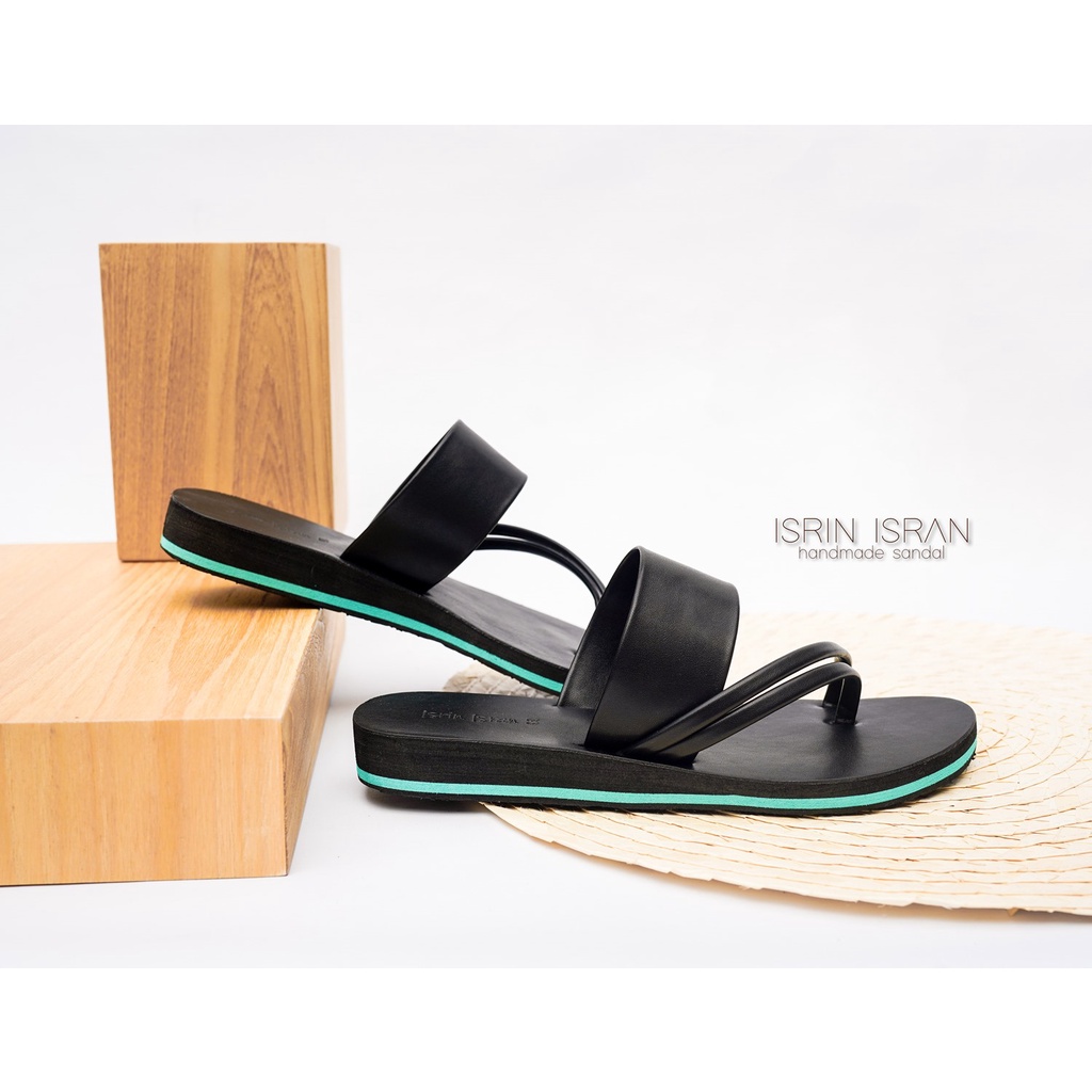 ISRIN ISRAN ORIGINAL AMAI Sendal Slip On Wanita Teplek