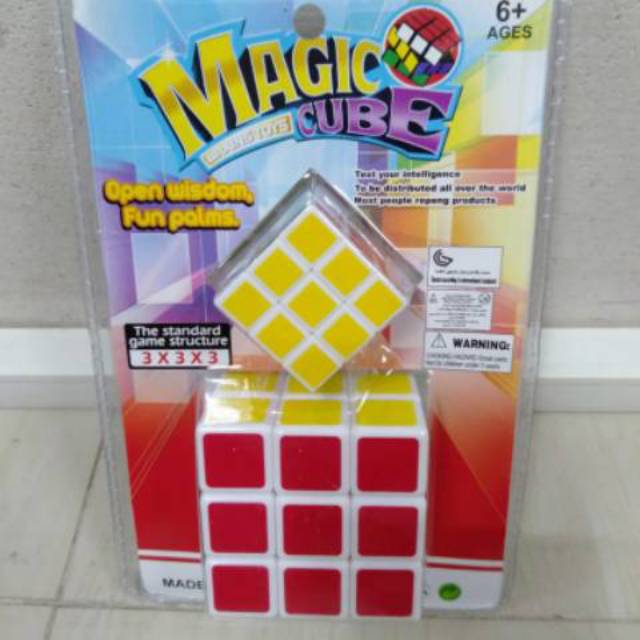 Rubik Cube MAINAN EDUKASI RUBIK KUBUS 3x3 MAINAN PUZZLE EDUKASI ASAHOTAK PUZZLE KUBUS RUBIK KOTAK 3x3 +MAINAN PUZZLE LABIRIN GNTUNGAN KUNCI MAINAN ANAK PEREMPUANVOWOK CEWEK MURAH