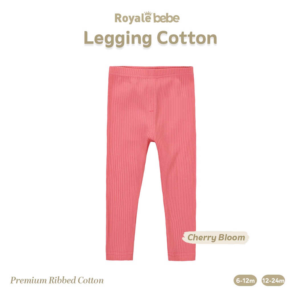 Royale Bebe Cotton Legging Buka Kaki Legging Bayi