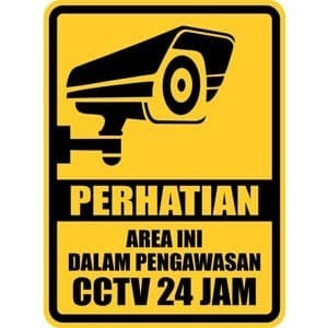 

Rambu / Sign Area Dalam Pengawasan CCTV 24 Jam akrilik 20 cm X 30 CM